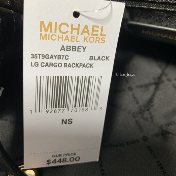 Michael Kors Abbey Large Cargo Backpack - Picture 8 of 9